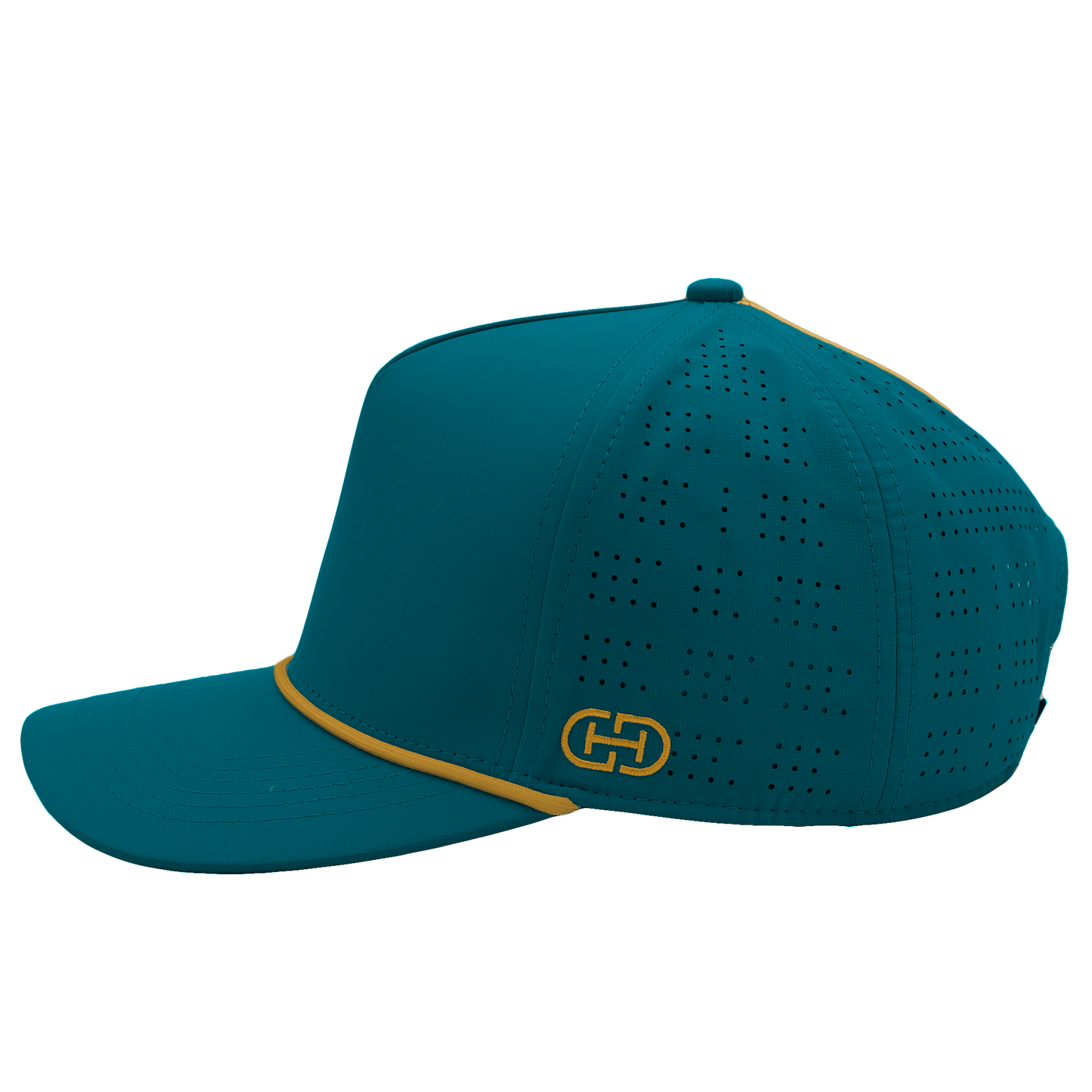 Dynamic Duo 5.0 Modern Hat | Teal & Gold