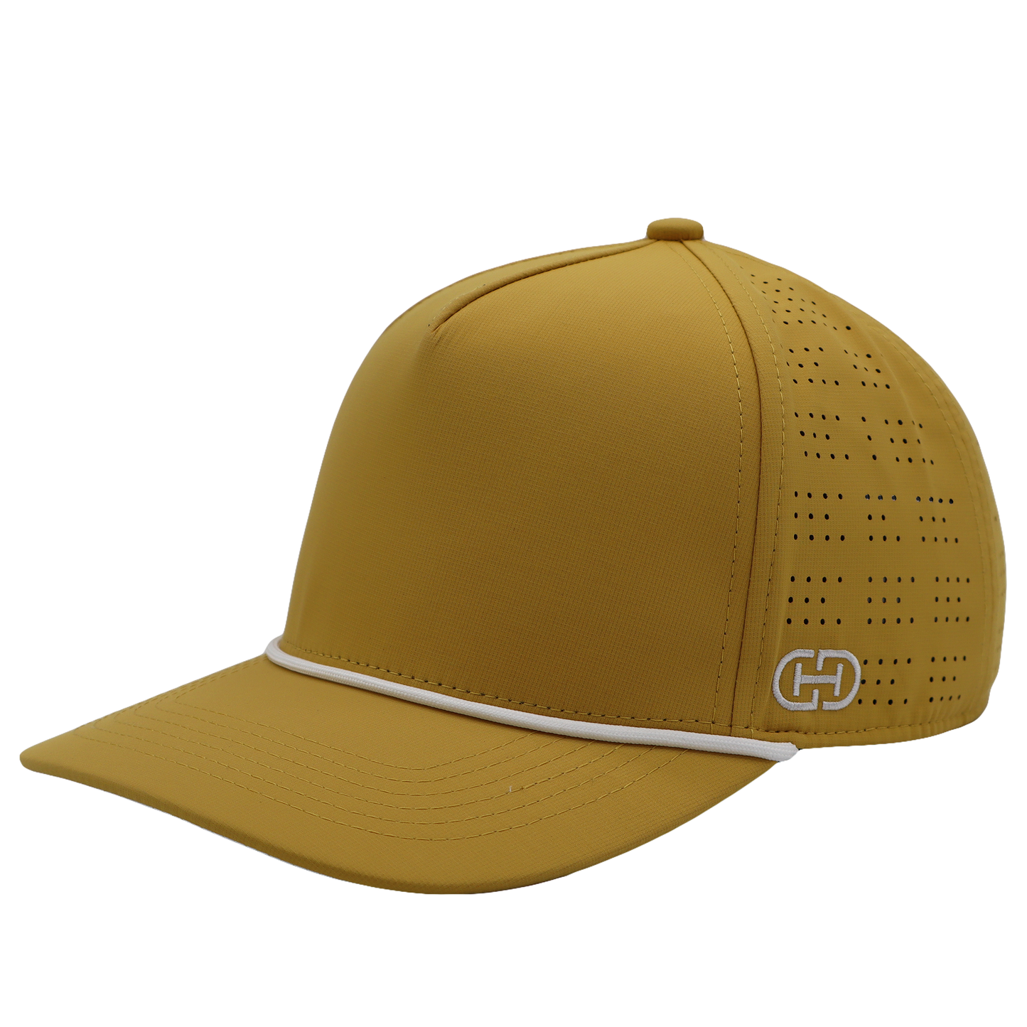 Dynamic Duo 5.0 Modern Hat | Gold & White