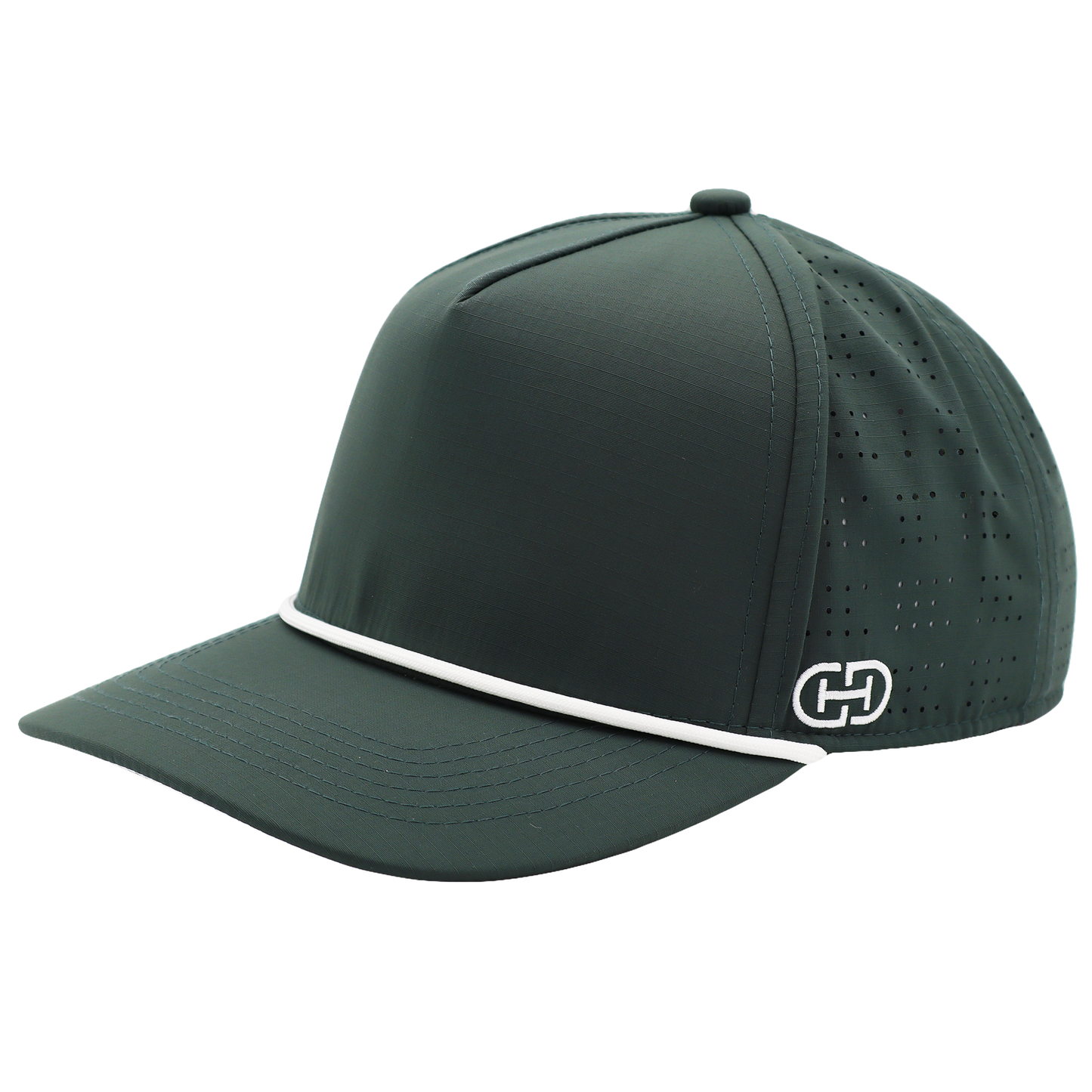 Dynamic Duo 5.0 Modern Hat | Dark Green & White