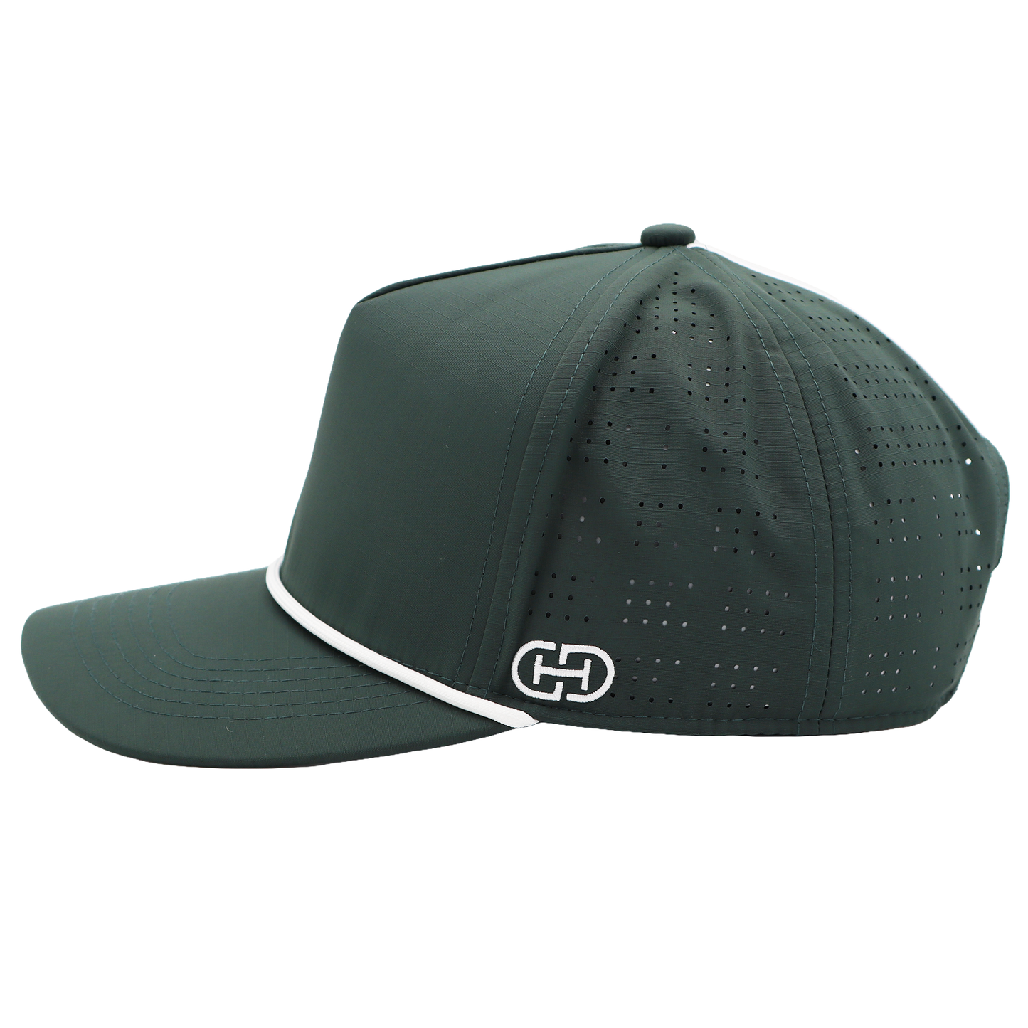Dynamic Duo 5.0 Modern Hat | Dark Green & White