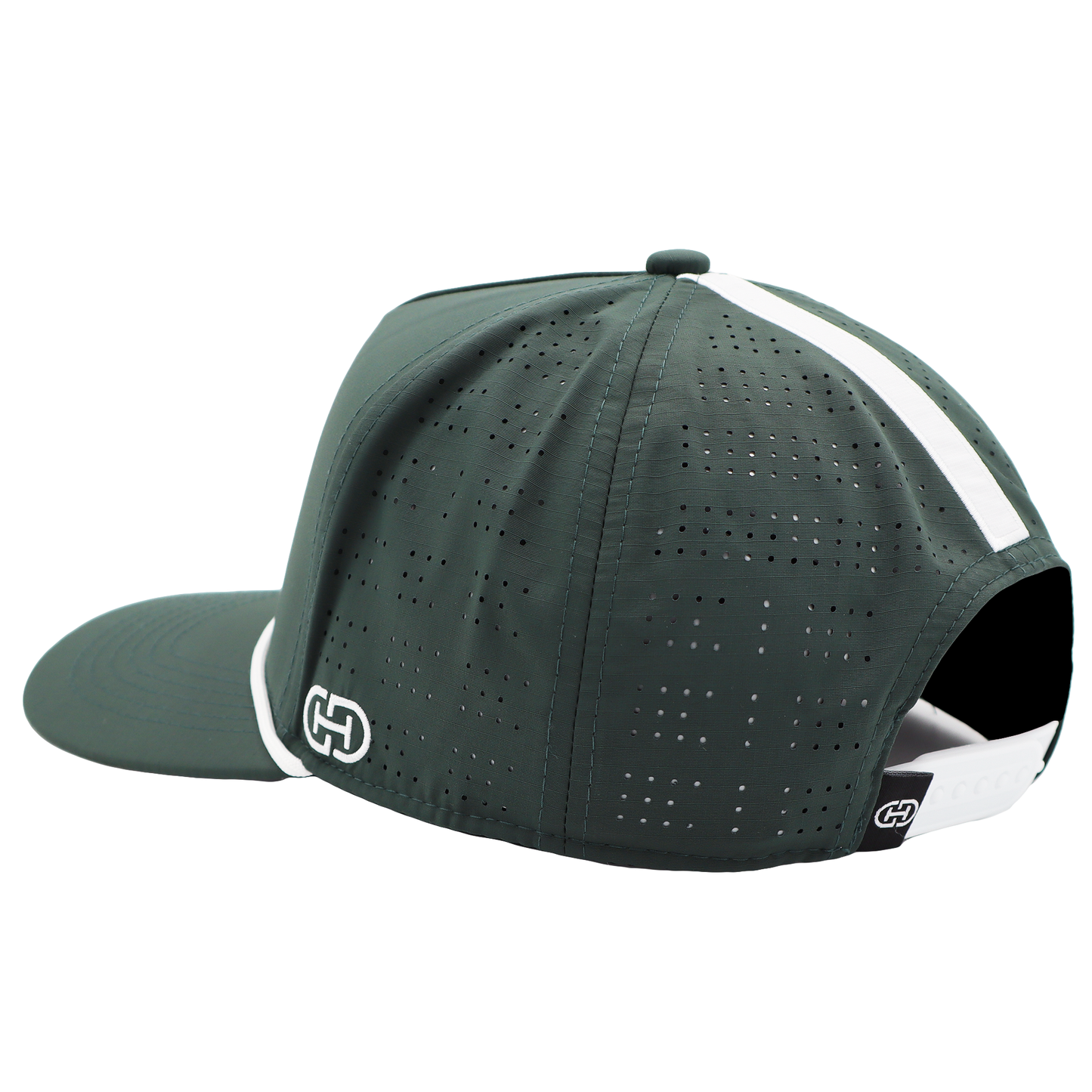 Dynamic Duo 5.0 Modern Hat | Dark Green & White