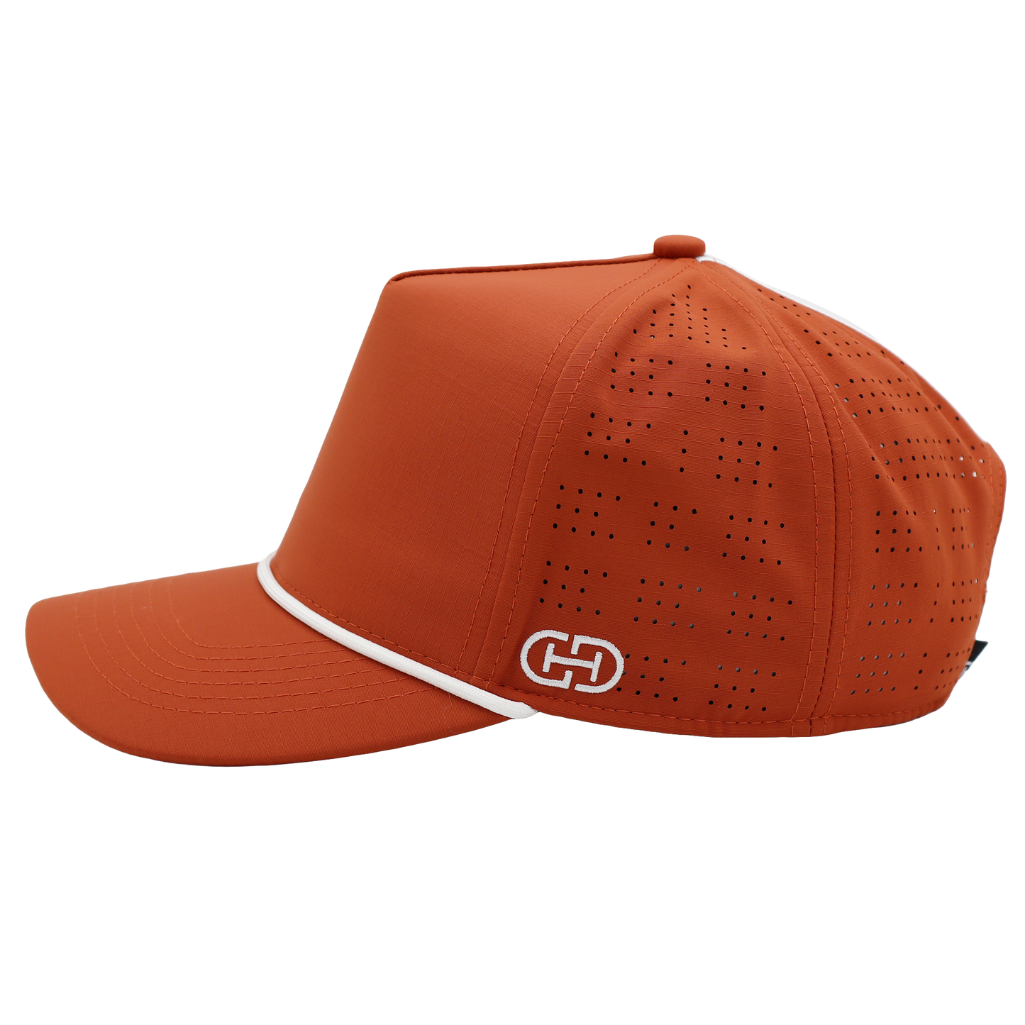 Dynamic Duo 5.0 Modern Hat | Burnt Orange & White
