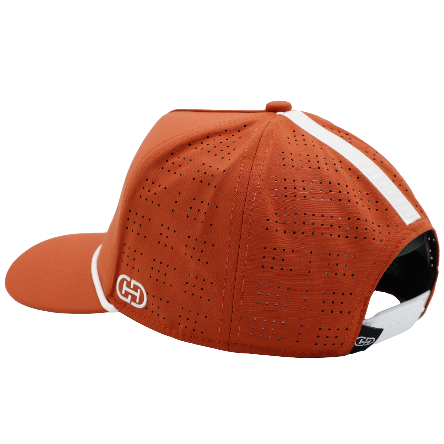 Dynamic Duo 5.0 Modern Hat | Burnt Orange & White
