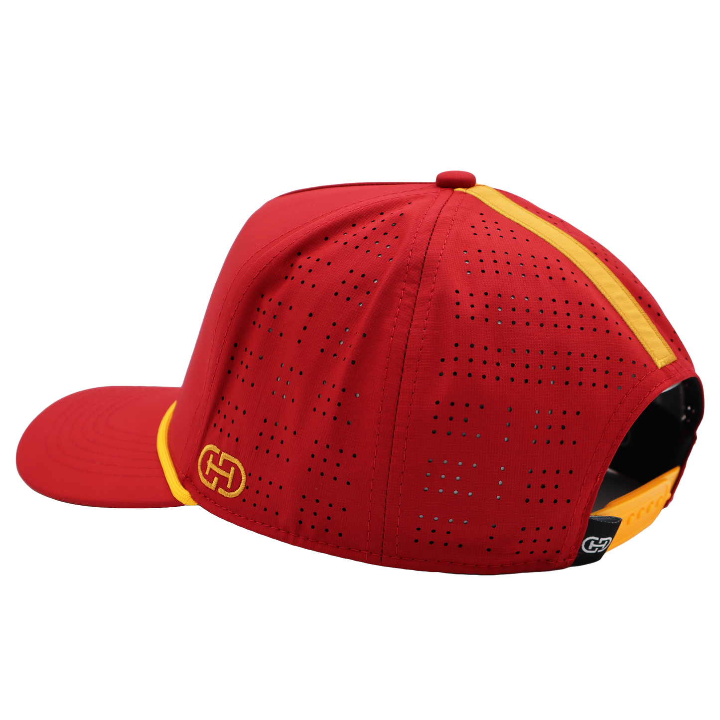 Dynamic Duo 5.0 Modern Hat | Crimson & Yellow