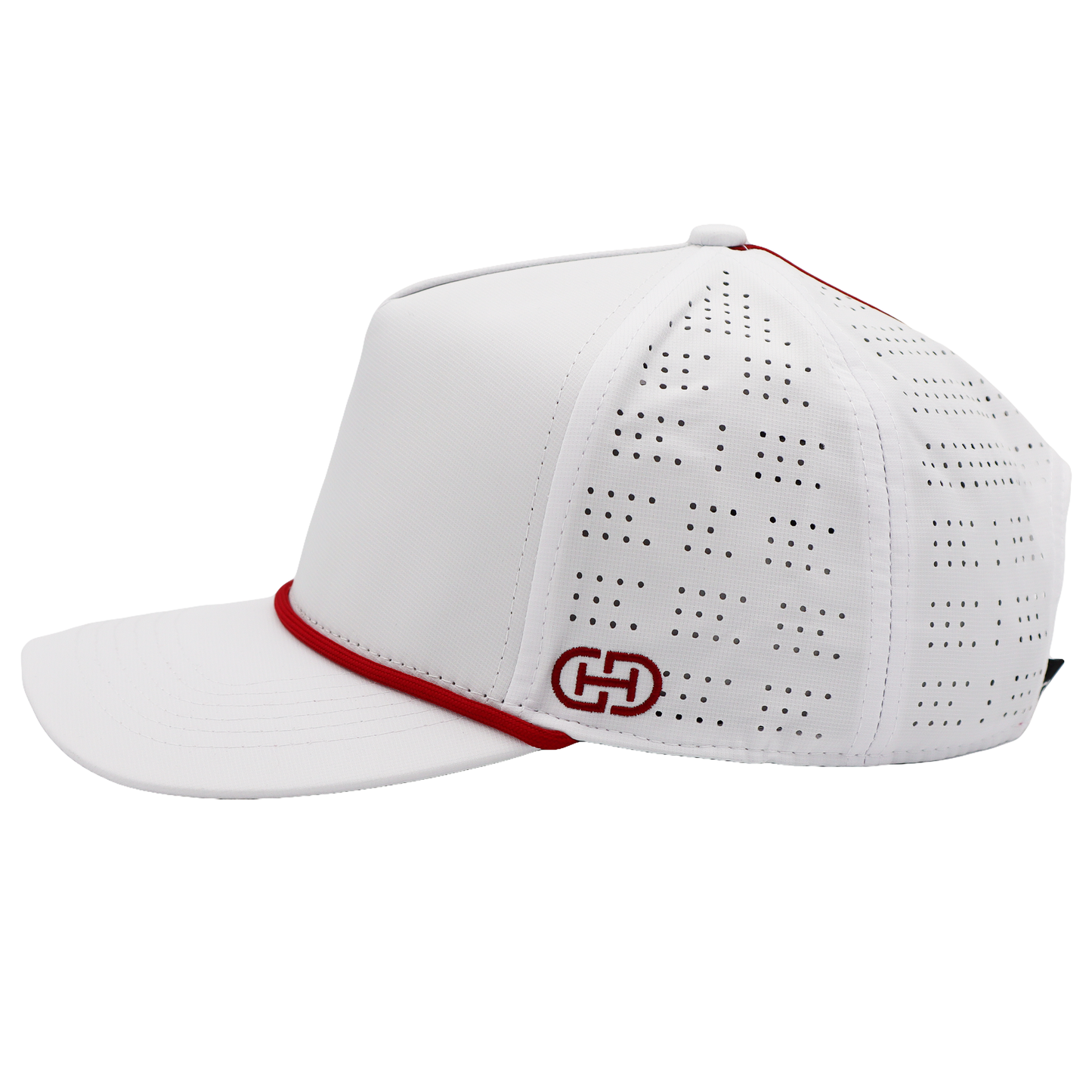 Pure Stripe 5.0 Modern Hat | Crimson
