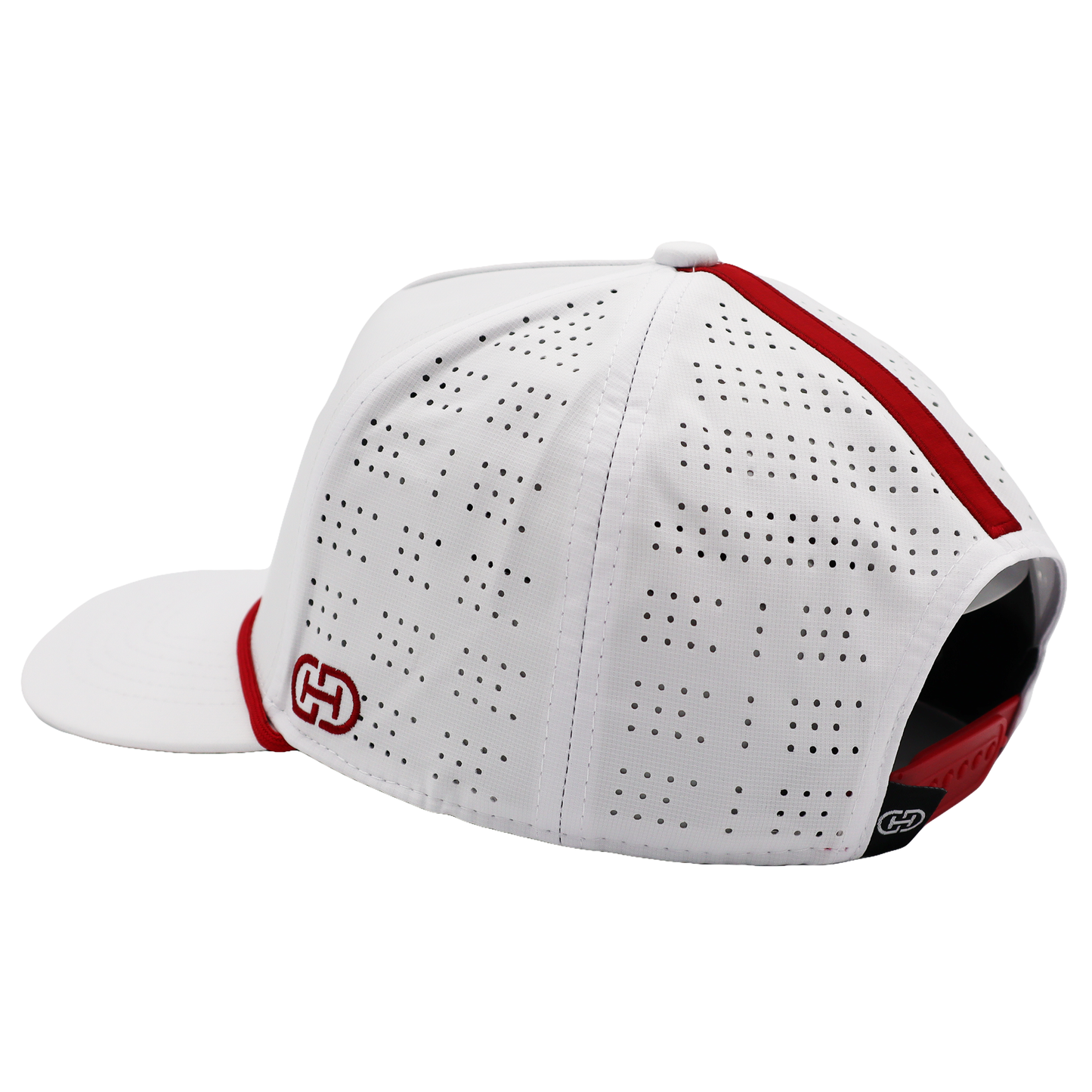 Pure Stripe 5.0 Modern Hat | Crimson