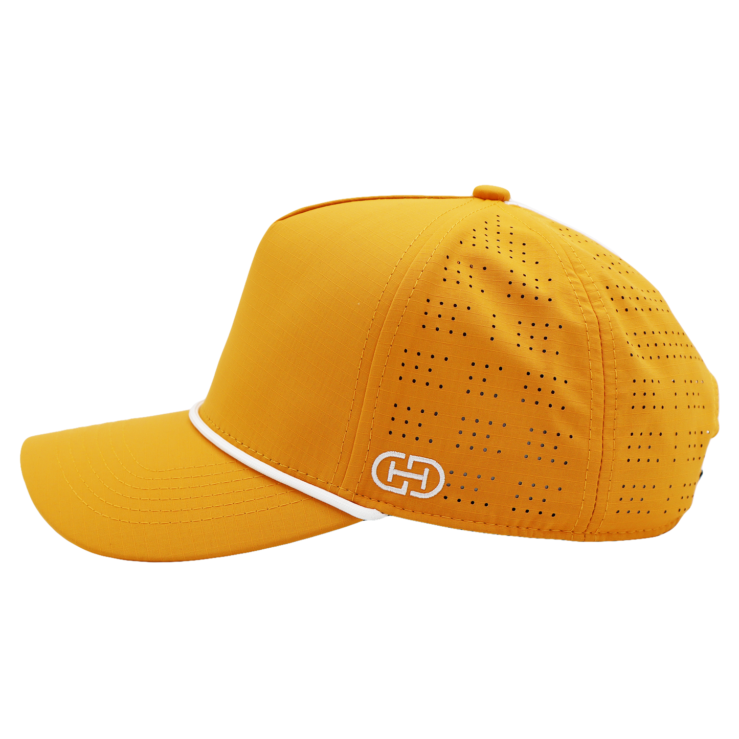 Dynamic Duo 5.0 Modern Hat | Dark Yellow & White