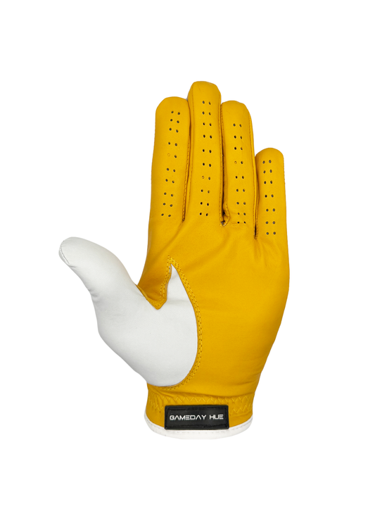 Split Shade® Men's Golf Glove | Yellow & White