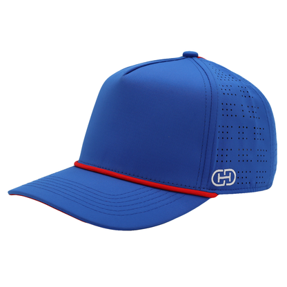 Tri-Tone 5.0 Modern Hat | Royal, Red, White