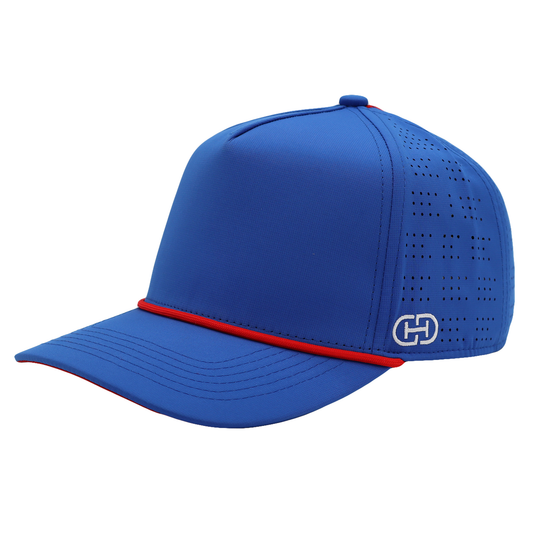 Tri-Tone 5.0 Modern Hat | Royal, Red, White