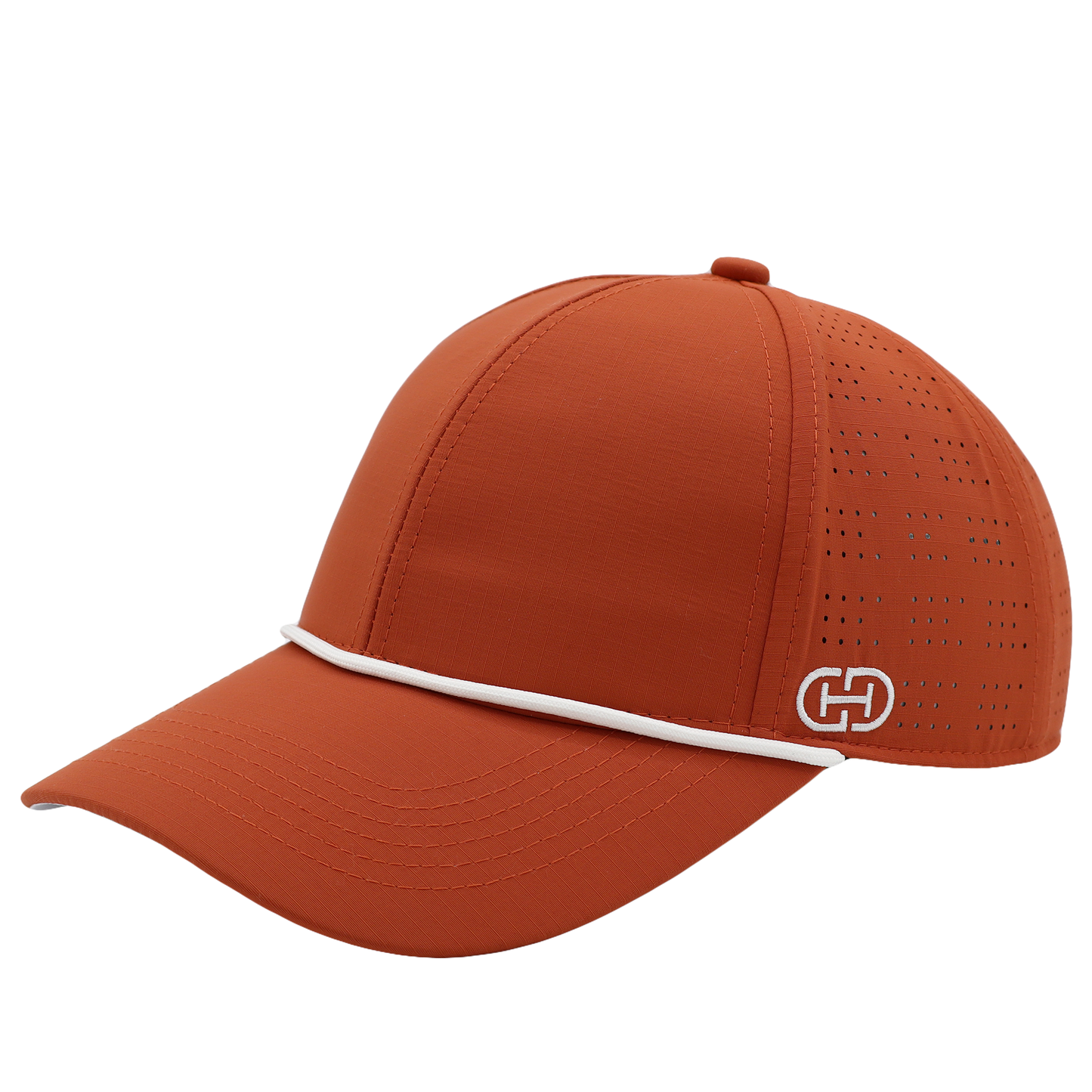 Dynamic Duo 6.0 Classic Hat | Burnt Orange & White