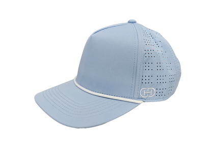 Dynamic Duo Hat | Light Blue & White