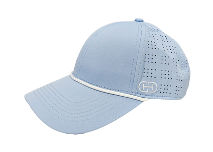 Dynamic Duo Hat | Light Blue & White