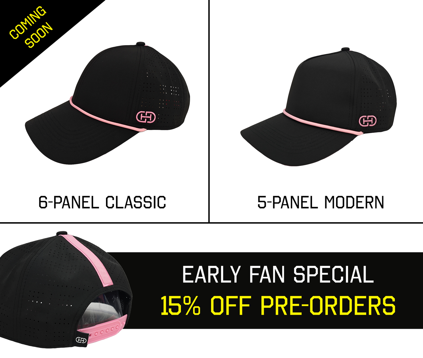 Stealth Stripe Hat | Pink