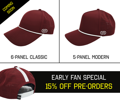 Dynamic Duo Hat | Maroon & White