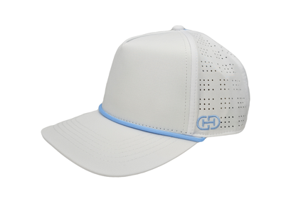 Pure Stripe Hat | Light Blue