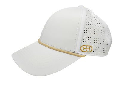 Pure Stripe Hat | Gold