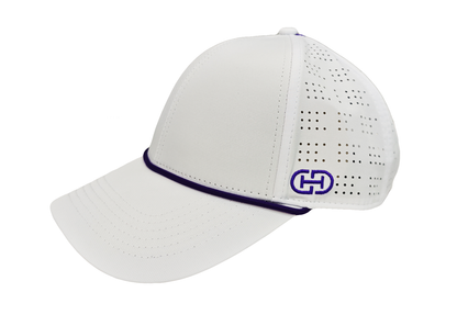 Pure Stripe Hat | Purple