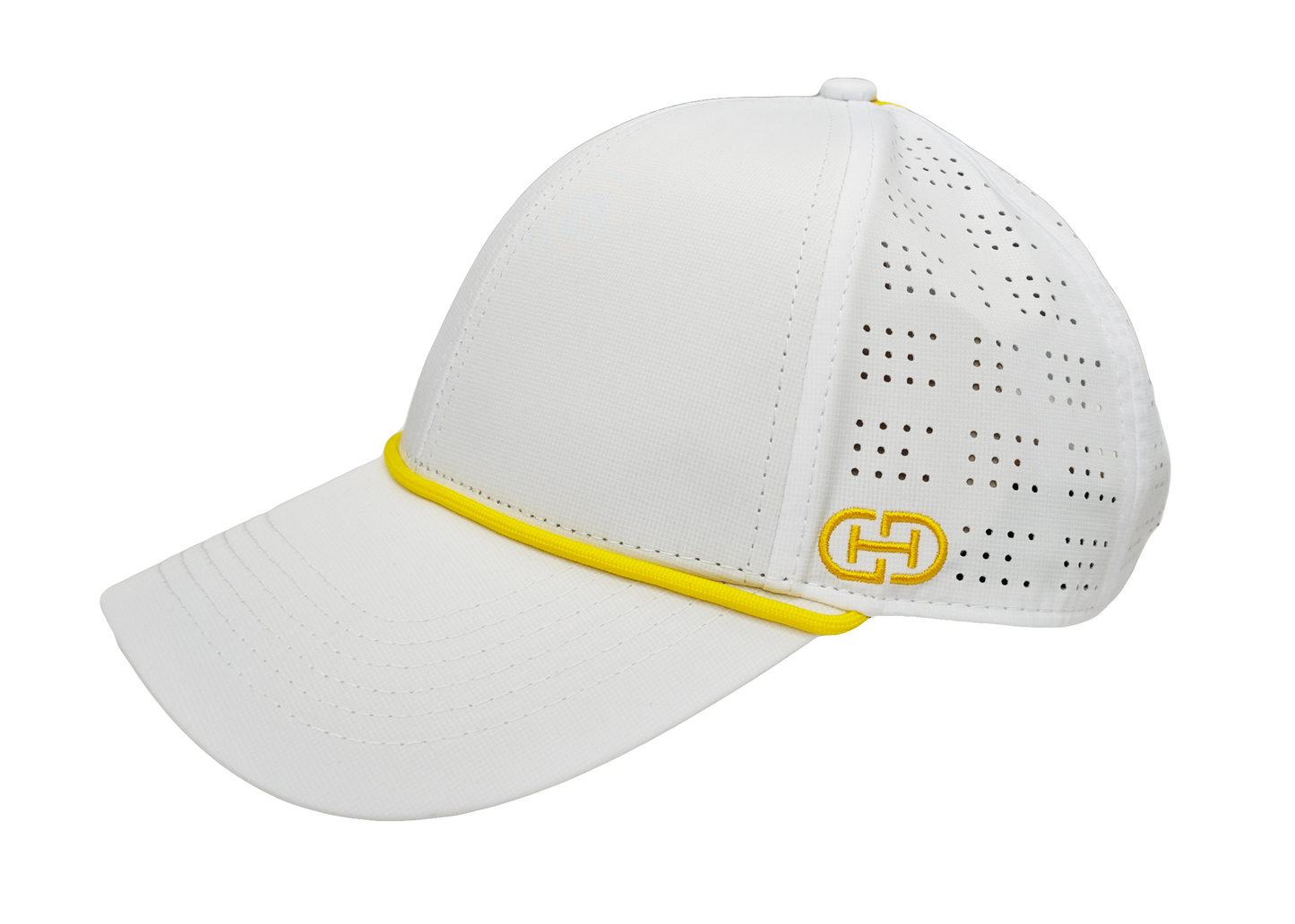 Pure Stripe Hat | Bright Yellow