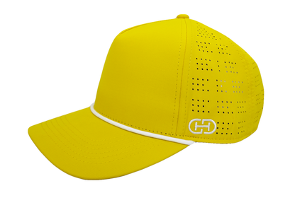 Dynamic Duo Hat | Bright Yellow & White