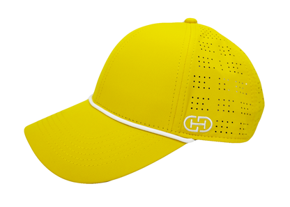 Dynamic Duo Hat | Bright Yellow & White