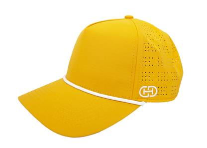 Dynamic Duo Hat | Dark Yellow & White